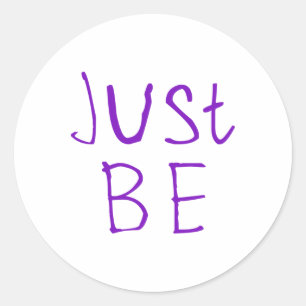 Wees gewoon Sticker 1