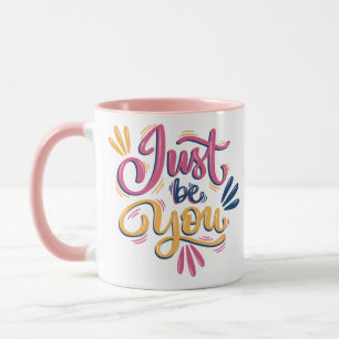 Wees gewoon uw moderne koffie mok