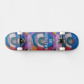 WEES GEZOND SCHAATS BOARD ONTWERP VAN PAULA REILLY SKATEBOARD (Horizontaal)