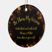 Wees gij mijn visie keramisch Ornament (Links)