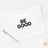 Wees goed ronde sticker (Envelop)
