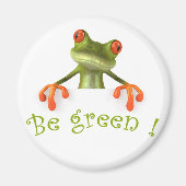 Wees groen! magneet (Voorkant)