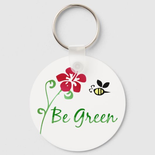 Wees groene Sleutelhanger (Voorkant)