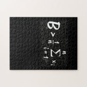 Wees groter dan de gemiddelde funny-Wiskunde Legpuzzel (Horizontaal)