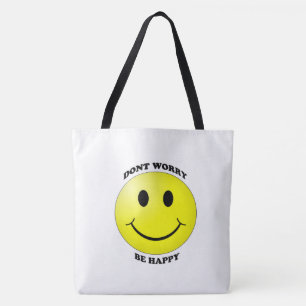 Wees Happy Smiley Draagtas