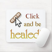 Wees Healed Mousepad Muismat (Met muis)