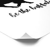 Wees het Buffalo Silhouet Foto Afdruk (Hoek)