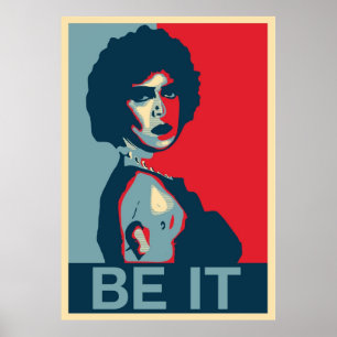 Wees het Dr Frank N Furter Hope Poster