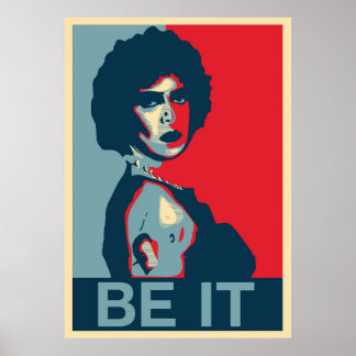 Wees het Dr Frank N Furter Hope Poster
