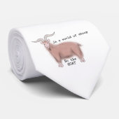 Wees het GOAT Stropdas (Opgerold)