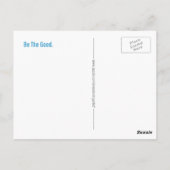 Wees het goede briefkaart (Achterkant)