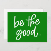 Wees het goede briefkaart (Voorkant / Achterkant)