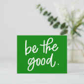 Wees het goede briefkaart (Staand voorkant)