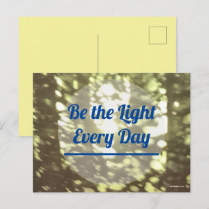 Wees het Licht Briefkaart