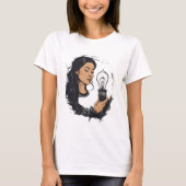 Wees het licht in het donker t-shirt (Voorkant)