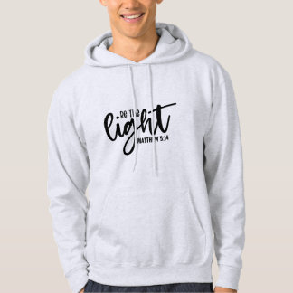 Wees het Licht Mattheüs 5:14 Hoodie