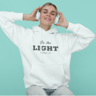 Wees het licht   Matthew 5:14 Bijbelverse Hoodie