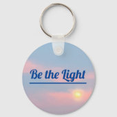 Wees het Licht Sleutelhanger (Achterkant)