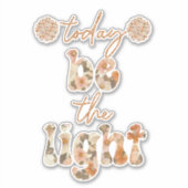 Wees het licht sticker (Voorkant)