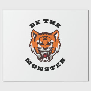 WEES HET MONSTER CADEAUPAPIER