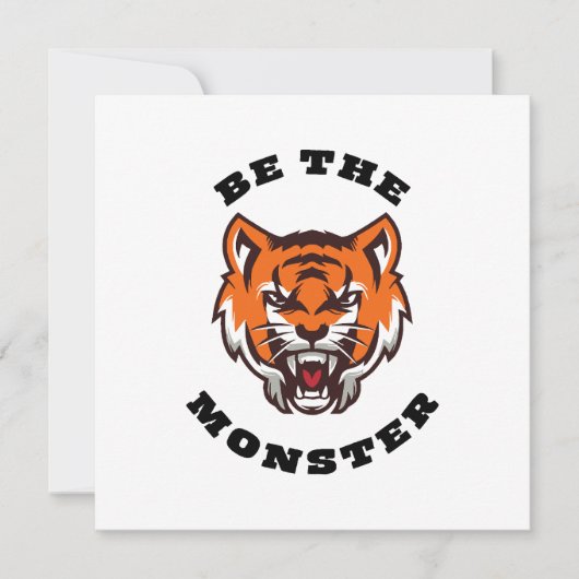 WEES HET MONSTER KAART (Voorkant)
