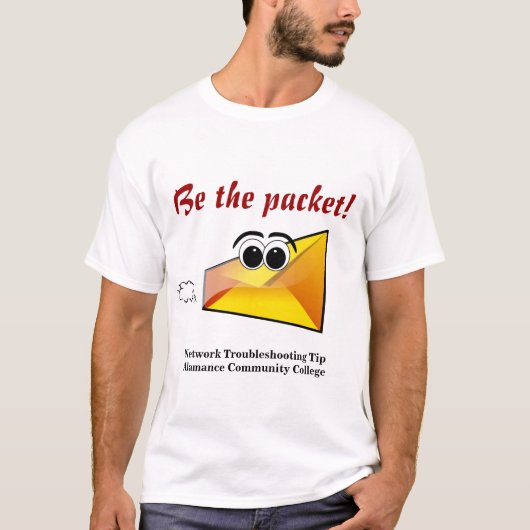 Wees het Pakket! T-shirt (Voorkant)