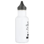 Wees het soort vrouw - Oh nee, ze staat op. Waterfles (Links)