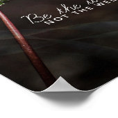 Wees het Wish Poster (Hoek)