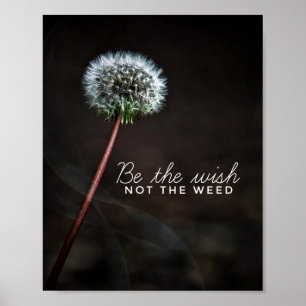 Wees het Wish Poster