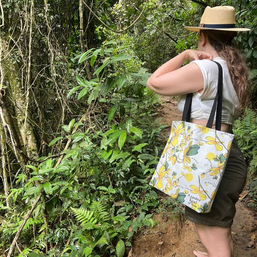 Wees hier nu een felgele canvas tas