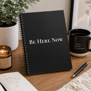 Wees Hier Nu Mindfulness Notitieboek