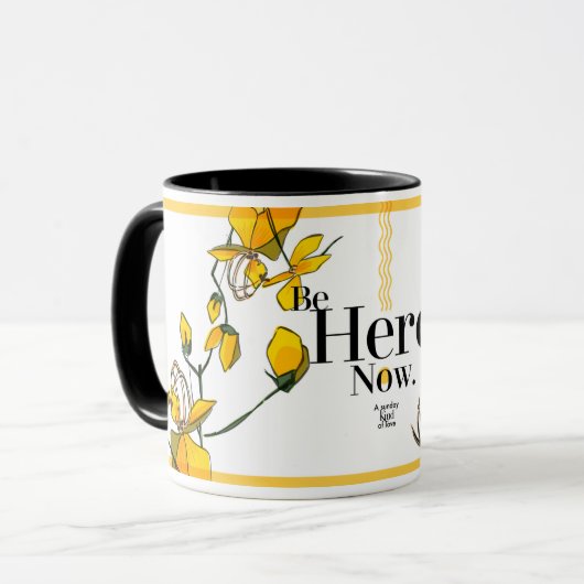 Wees hier nu mok (Voorkant links)