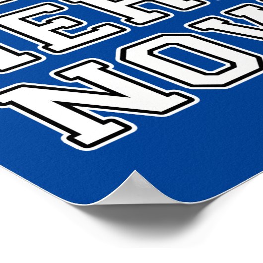 Wees hier nu poster (Hoek)