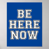 Wees hier nu poster (Voorkant)