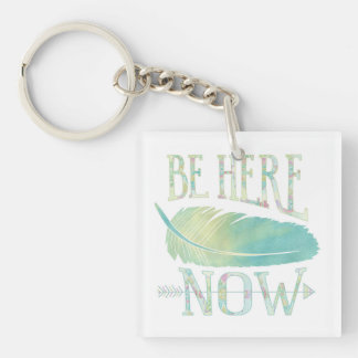 Wees hier nu sleutelhanger