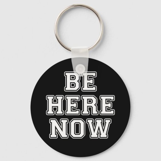 Wees hier nu sleutelhanger (Voorkant)