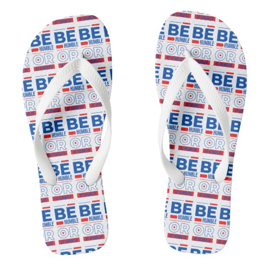 Wees Humble of wees Humble White Unisex Teenslippers (Voetbed)