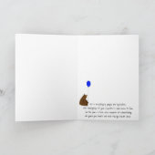 Wees in Geen Ding Bezorgd Kaart (Binnen)