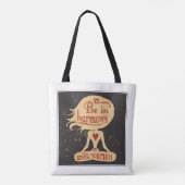 Wees in harmonie met jezelf 2 tote bag (Achterkant)