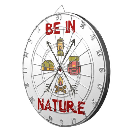 Wees in Natuur Dartbord (Voorkant Rechts)