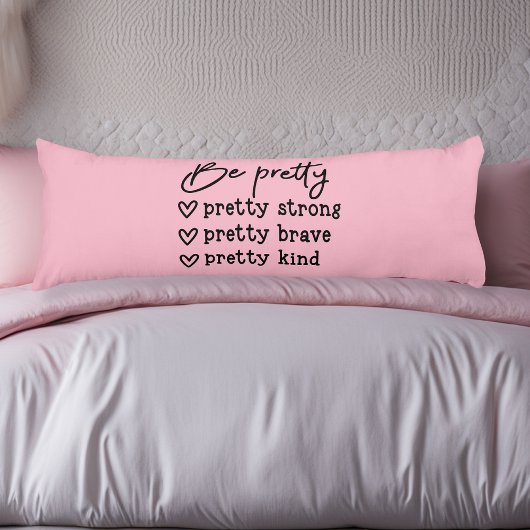 Wees Inspirerend Roze Body Pillow Lichaamskussen
