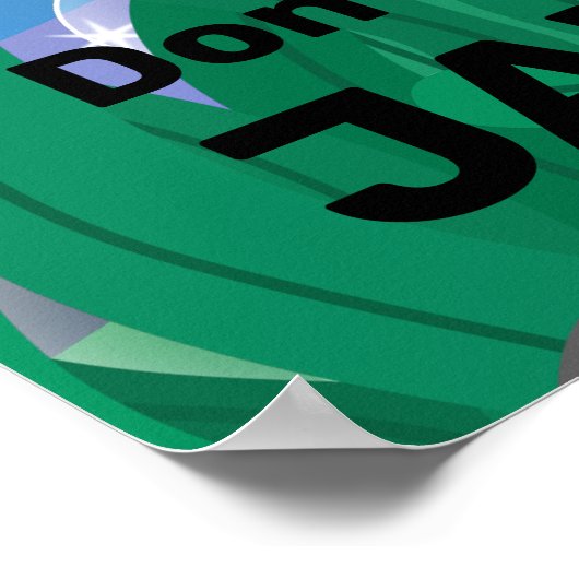 Wees Jawsome Haai Poster (Hoek)