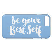 Wees je beste zelfpositiefs Case-Mate iPhone case (Achterkant (Horizontaal))