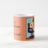 Wees je eigen baas! koffiemok (Center)