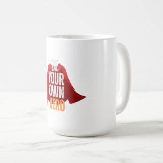 Wees je eigen held koffiemok