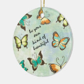 Wees je eigen mooie vlinders keramisch ornament (Links)