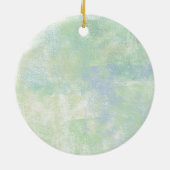 Wees je eigen mooie vlinders keramisch ornament (Achterkant)