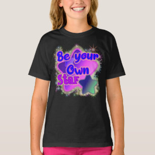 Wees je eigen Motivatie T-shirt met ster