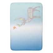 Wees je eigen soort mooi badmat (Voorkant Verticaal)