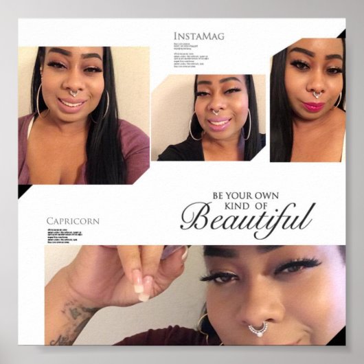 Wees je eigen soort mooi poster (Voorkant)